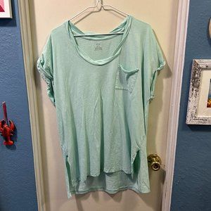 Aerie Boyfriend Rope Voop T-Shirt Sz M